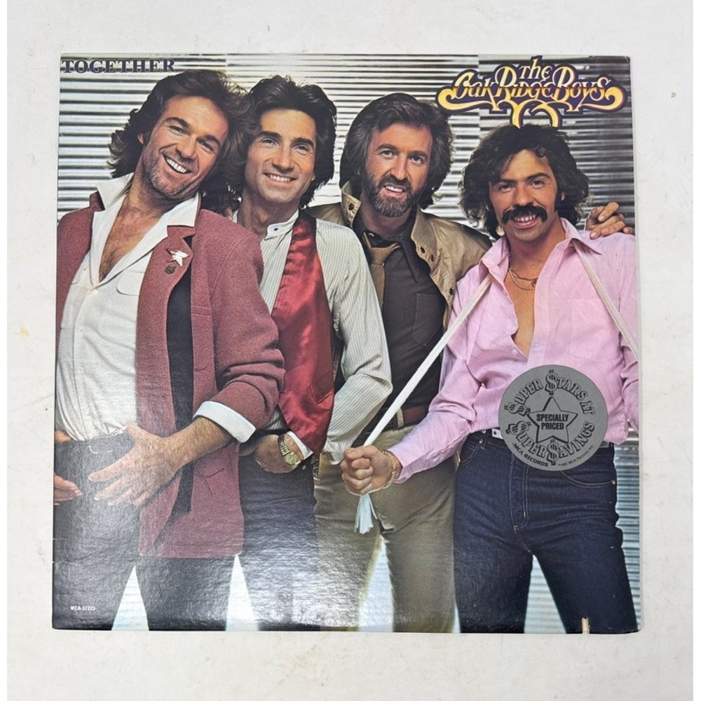 The Oak Ridge Boys Together Vinyl Record 1980 - Picture 4 of 5